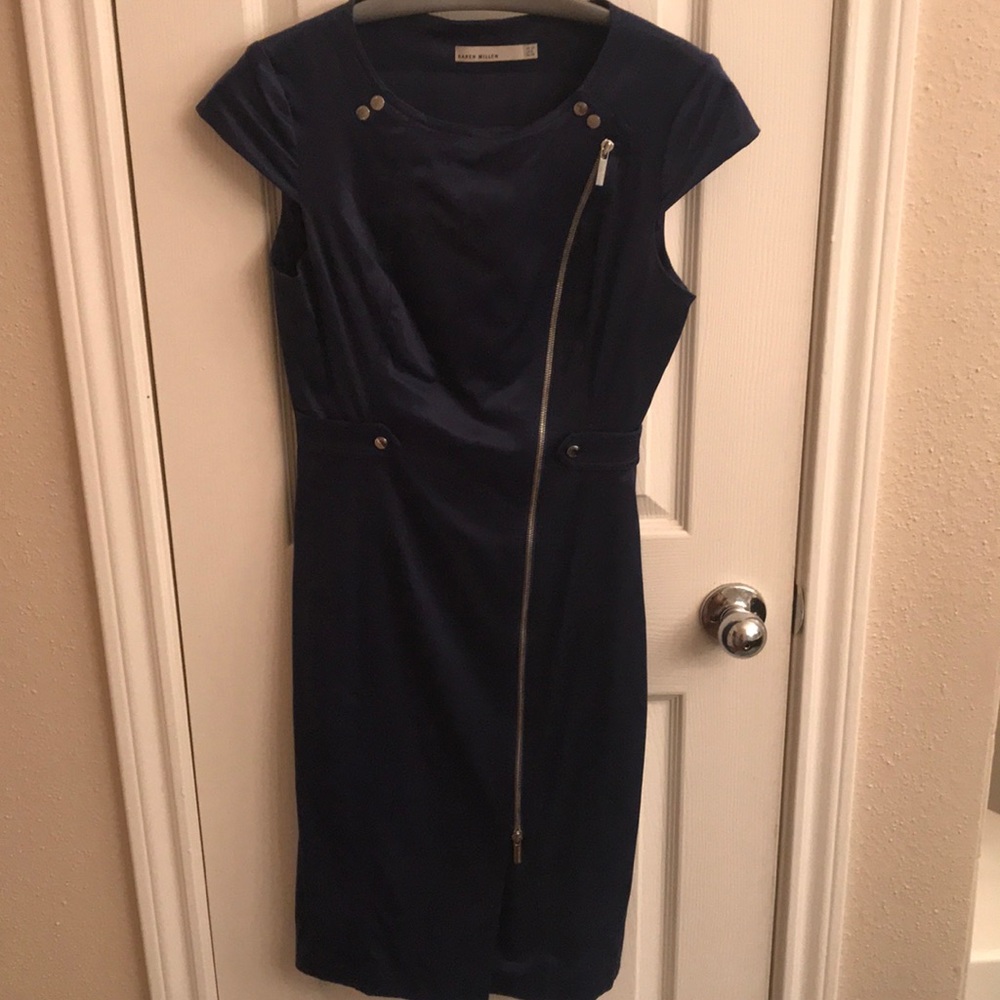 Blue dress